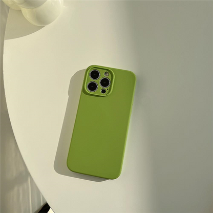 Liquid silicone phone case