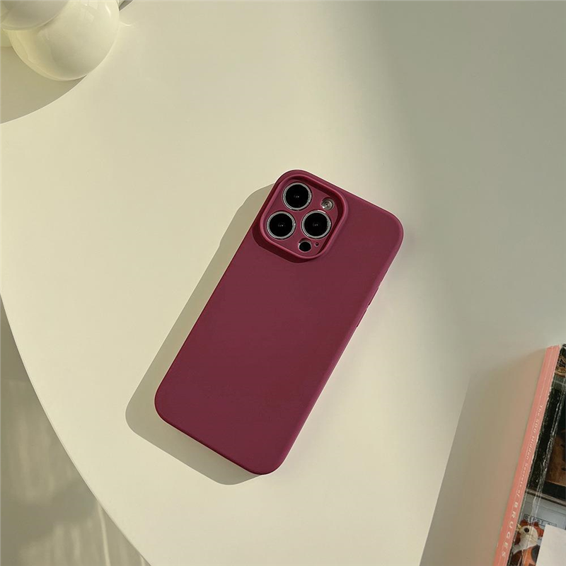Liquid silicone phone case