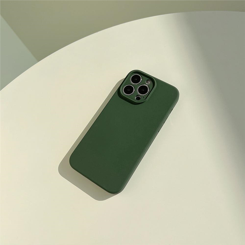 Liquid silicone phone case