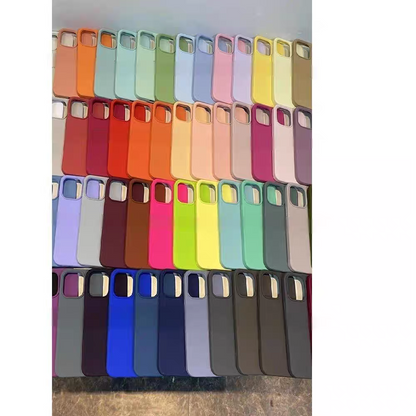 Liquid Silicone Protective Case for iPhone Series