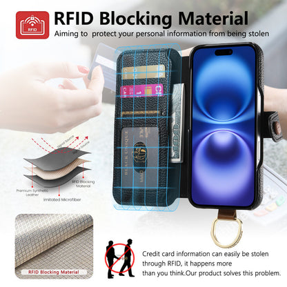 Litchi-pattern phone case