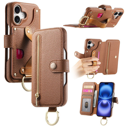 Litchi-pattern phone case