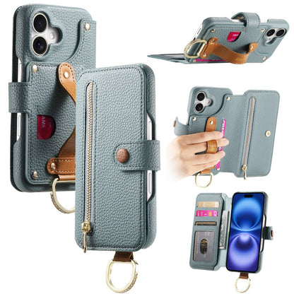 Litchi-pattern phone case