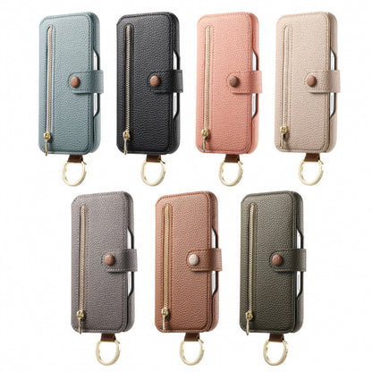 Litchi-pattern phone case