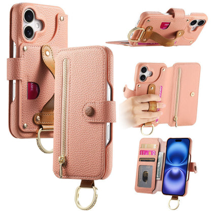 Litchi-pattern phone case