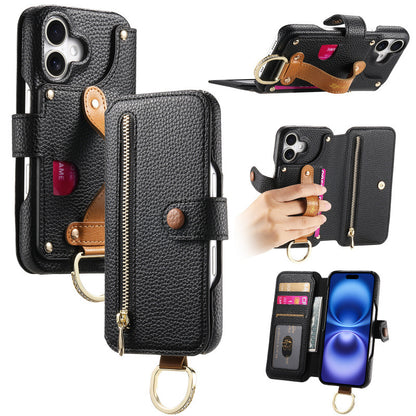 Litchi-pattern phone case