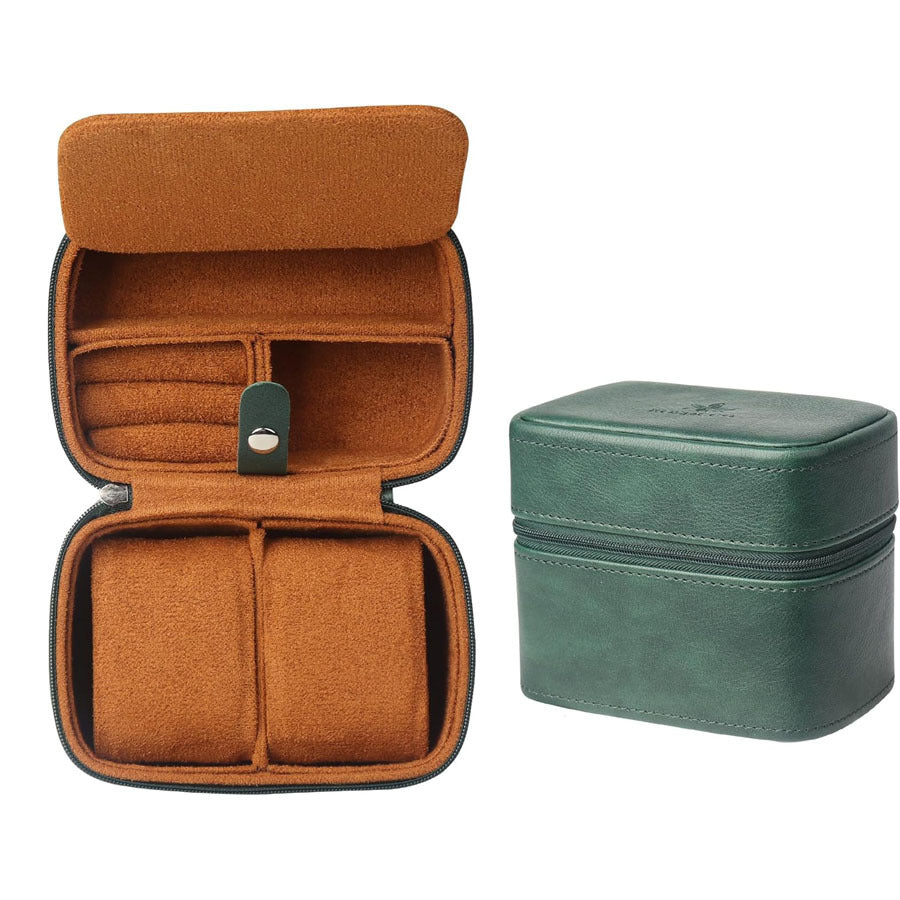 Litchi-pattern watch box