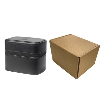 Litchi-pattern watch box