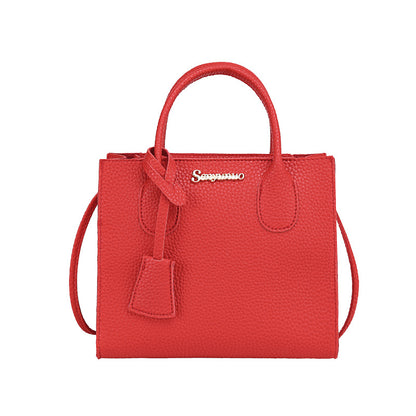 Litchi Pattern Women Handbag