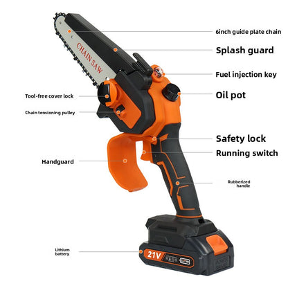 Lithium battery chainsaw