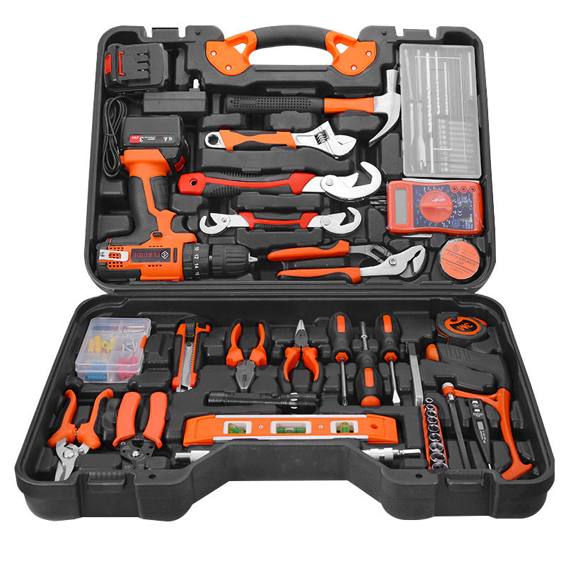 Lithium battery electric drill kit