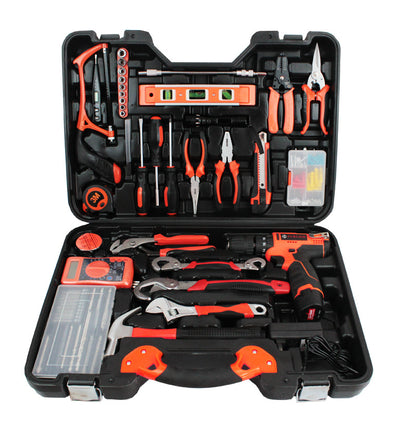 Lithium battery electric drill kit