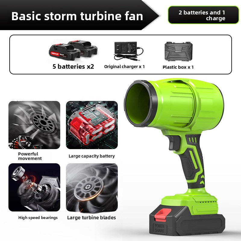 Lithium Battery Leaf Blower with Turbo Fan