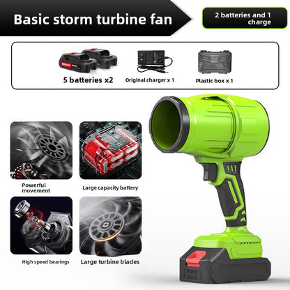 Lithium Battery Leaf Blower with Turbo Fan
