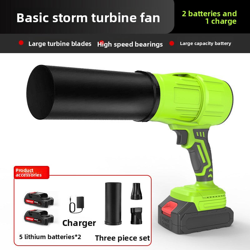 Lithium Battery Leaf Blower with Turbo Fan
