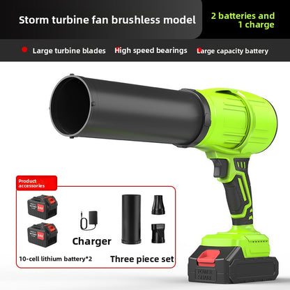 Lithium Battery Leaf Blower with Turbo Fan