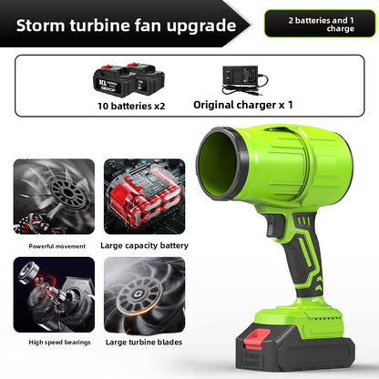 Lithium Battery Leaf Blower with Turbo Fan