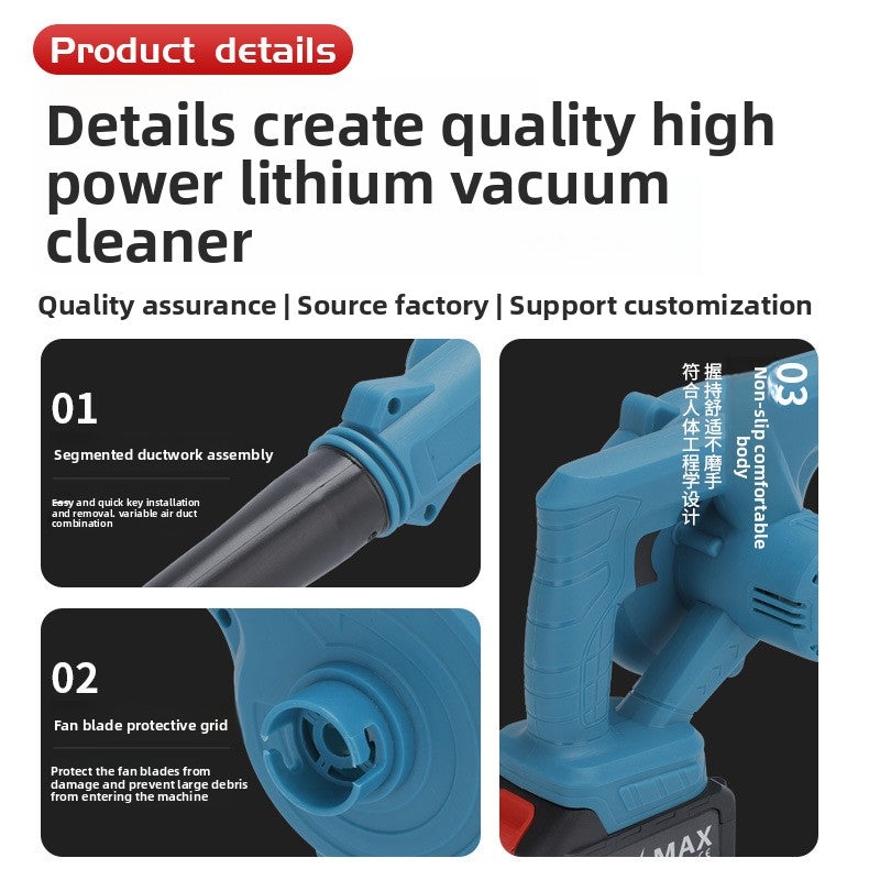 Lithium Battery-Powered Compact High-Performance Blower
