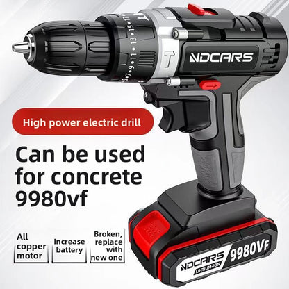 Lithium Cordless Drill Driver with Impact Function