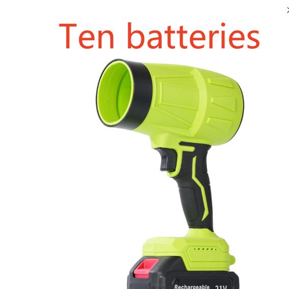 Lithium-ion hair dryer