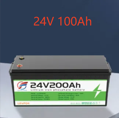 Lithium Iron Phosphate Battery 12V 24V 100Ah 200Ah