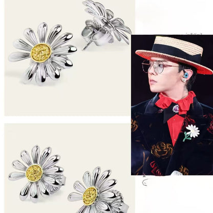 Little daisy earrings
