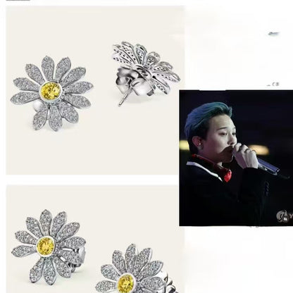 Little daisy earrings