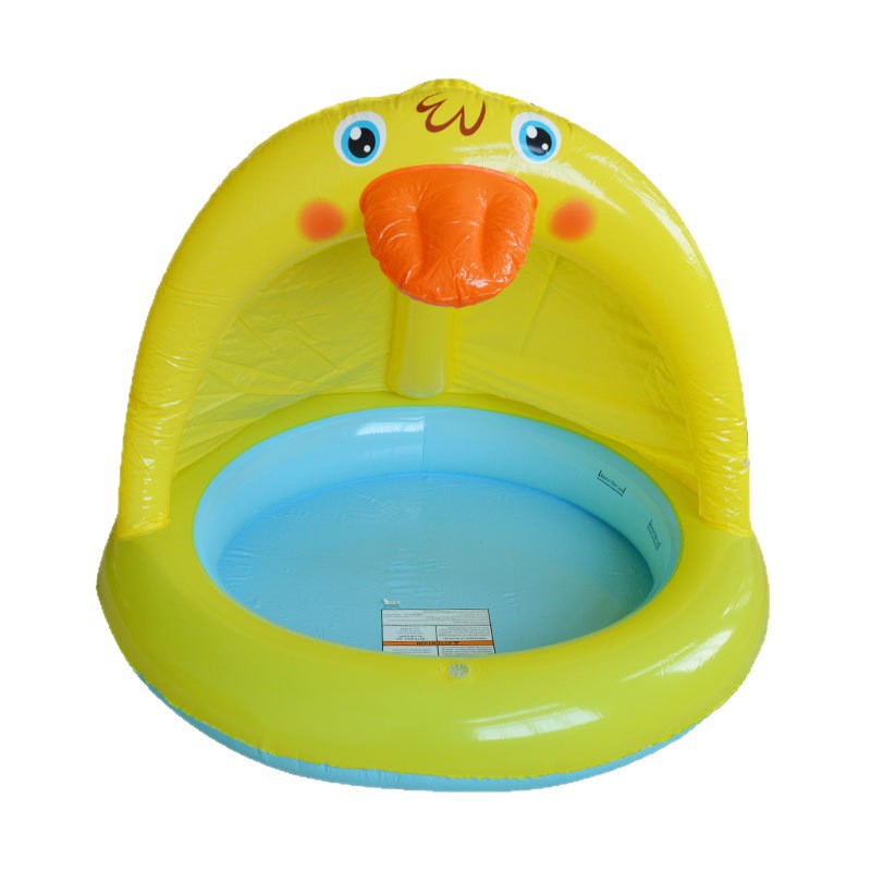 Little Yellow Duck Fountain