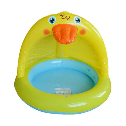 Little Yellow Duck Fountain