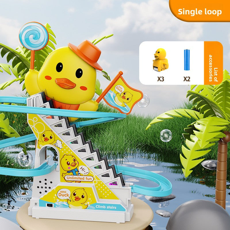 Little yellow duck slide track