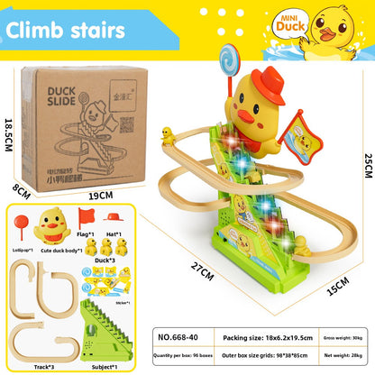 Little yellow duck slide track