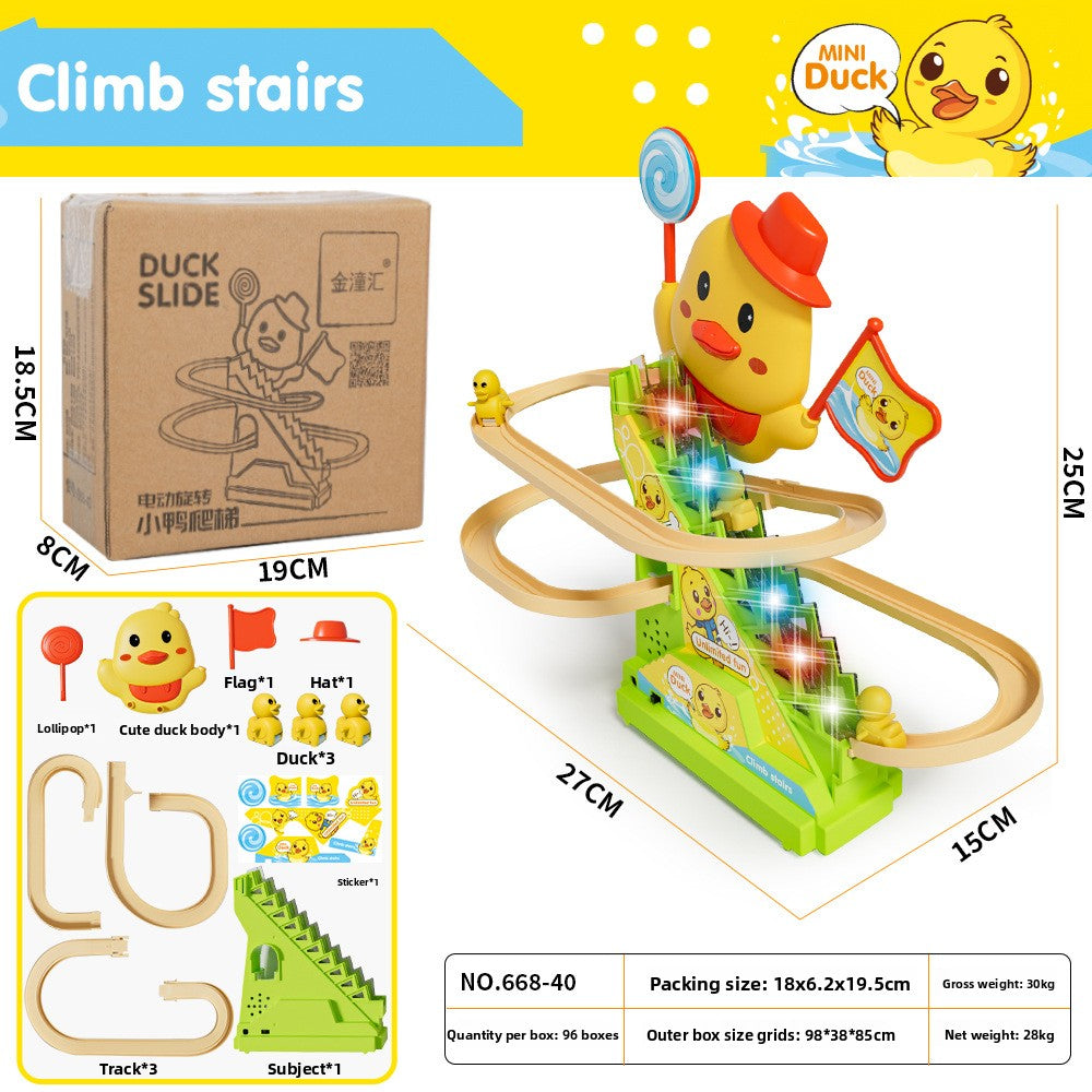 Little yellow duck slide track