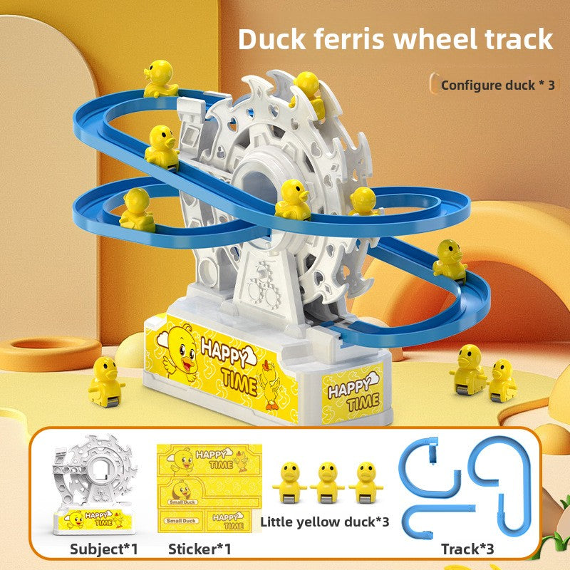 Little yellow duck slide track