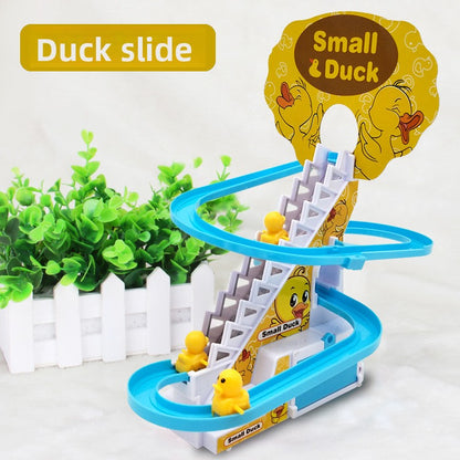 Little yellow duck slide track