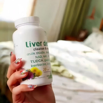 Liver Detox Capsules Dietary Supplement