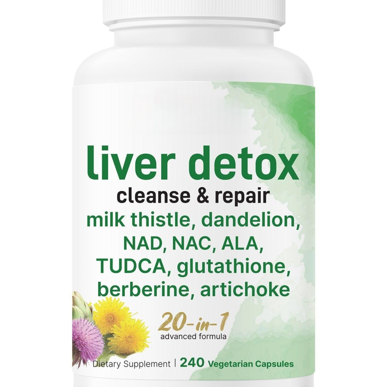 Liver Detox Capsules Supplement