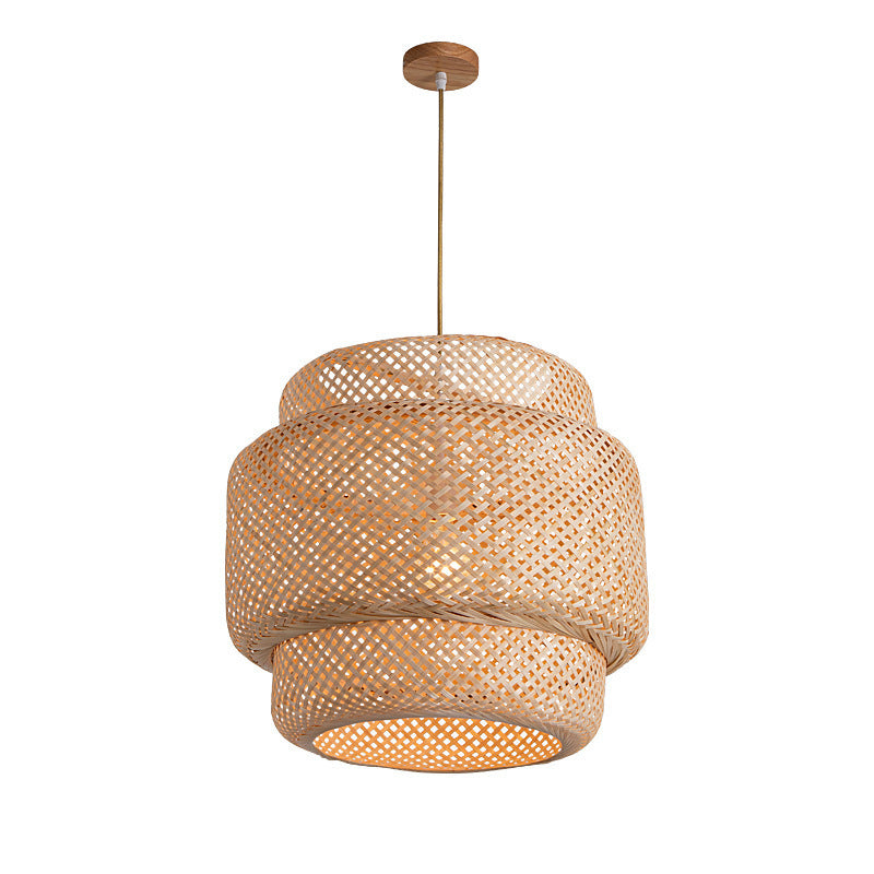 Living Room Bedroom Simple Bamboo Chandelier