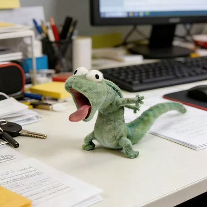 Lizard plush toy