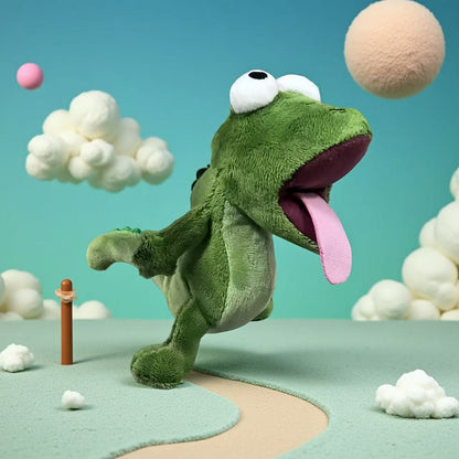 Lizard plush toy