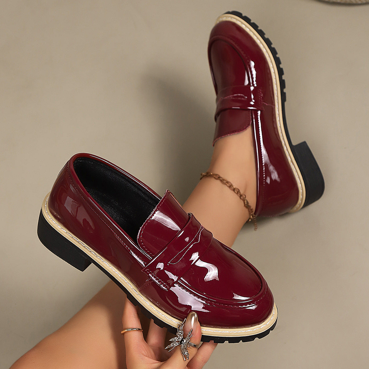 Loafer Platform Flats