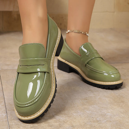Loafer Platform Flats