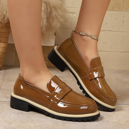 Loafer Platform Flats