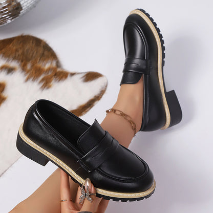 Loafer Platform Flats