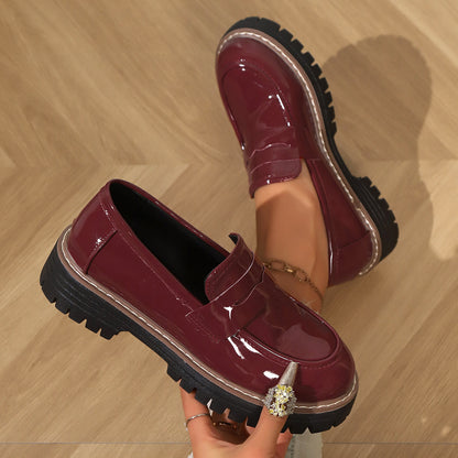 Loafer Platform Flats