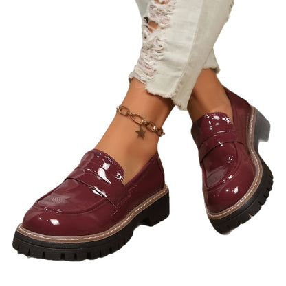 Loafer Platform Flats