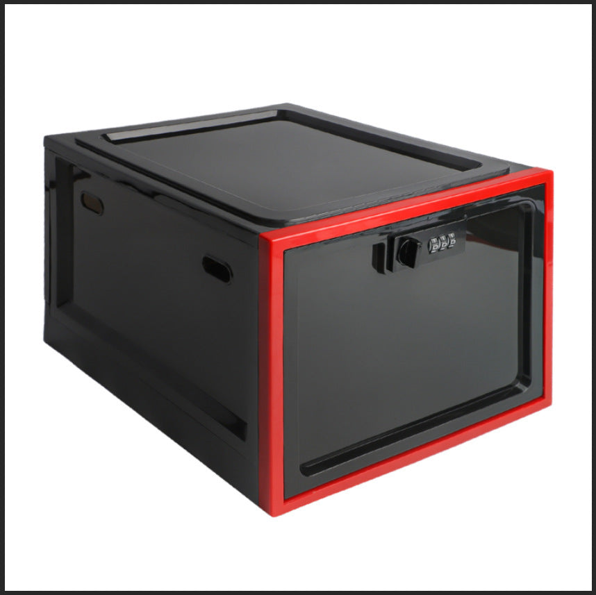 Lockable Plastic Storage Box with Password Protection