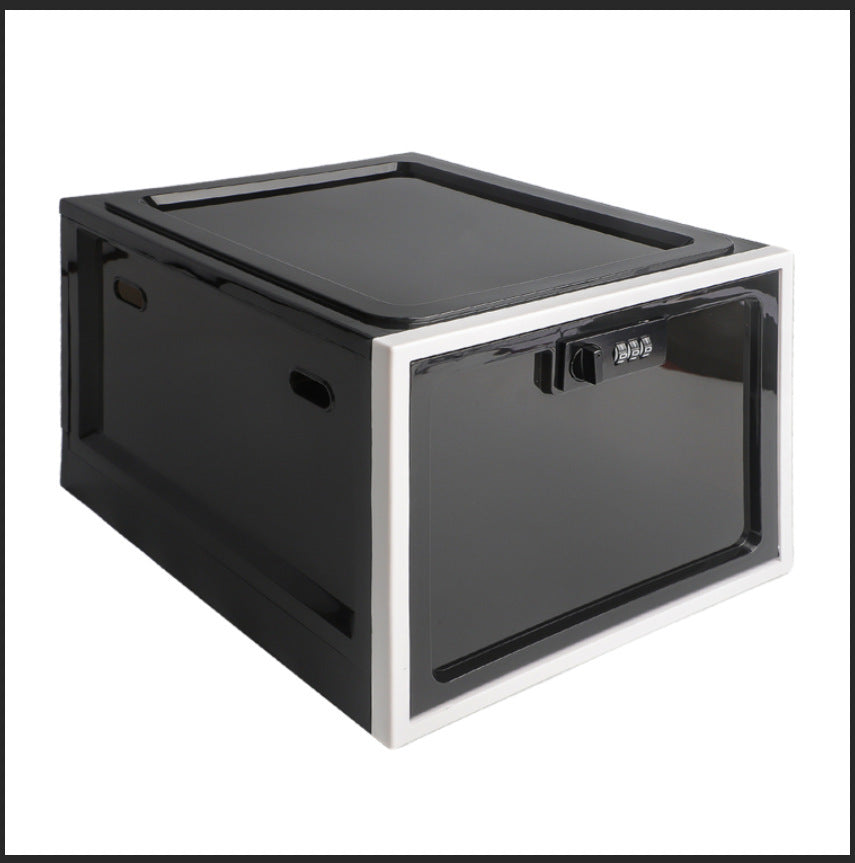 Lockable Plastic Storage Box with Password Protection