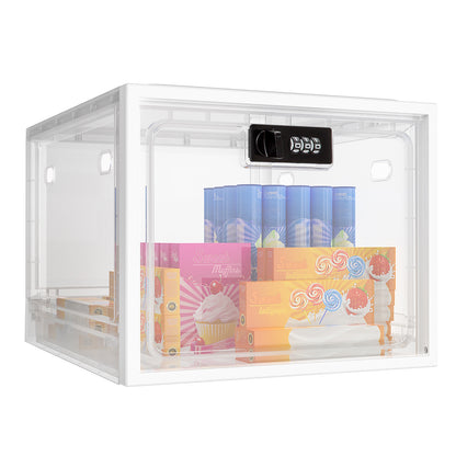 Lockable Plastic Storage Box with Password Protection
