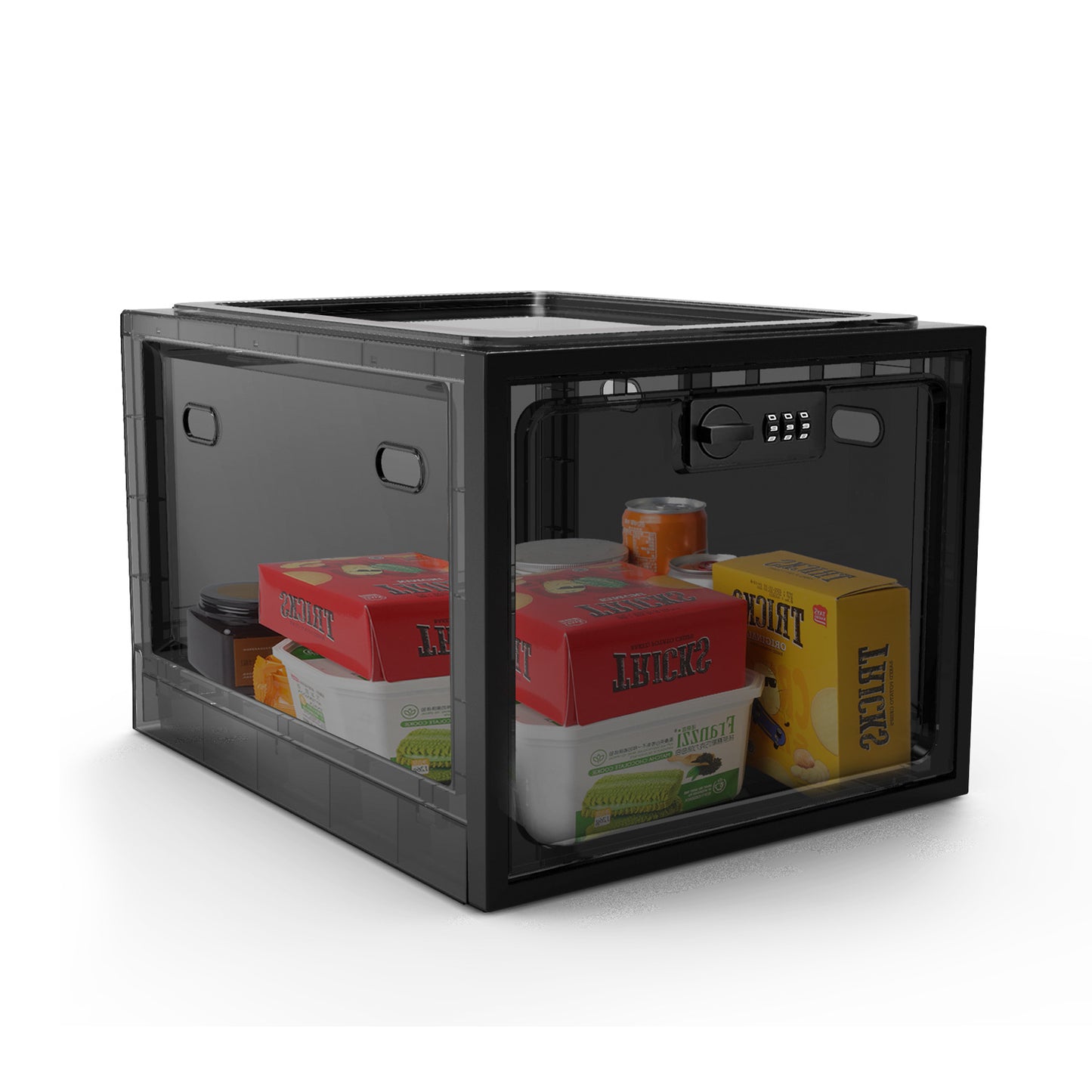 Lockable Plastic Storage Box with Password Protection