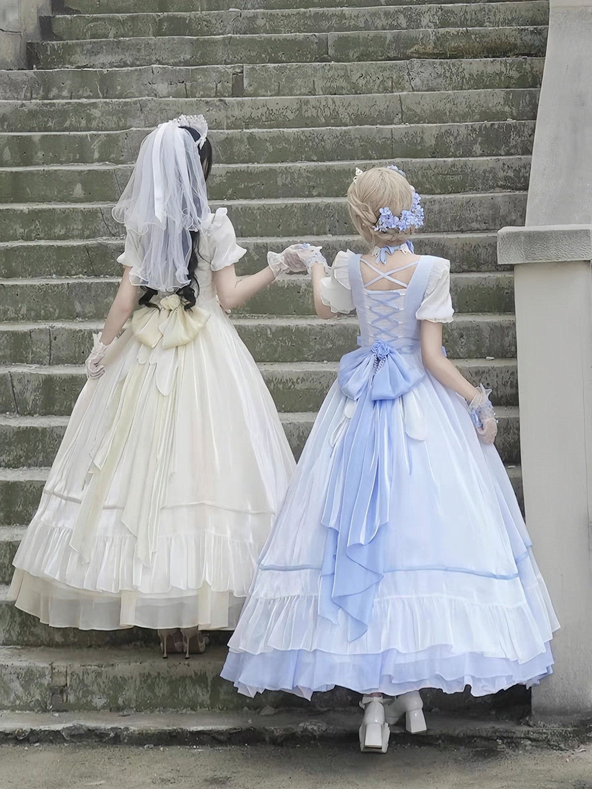 Lolita Formal Dress with Waist Bow